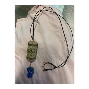 Cork necklace